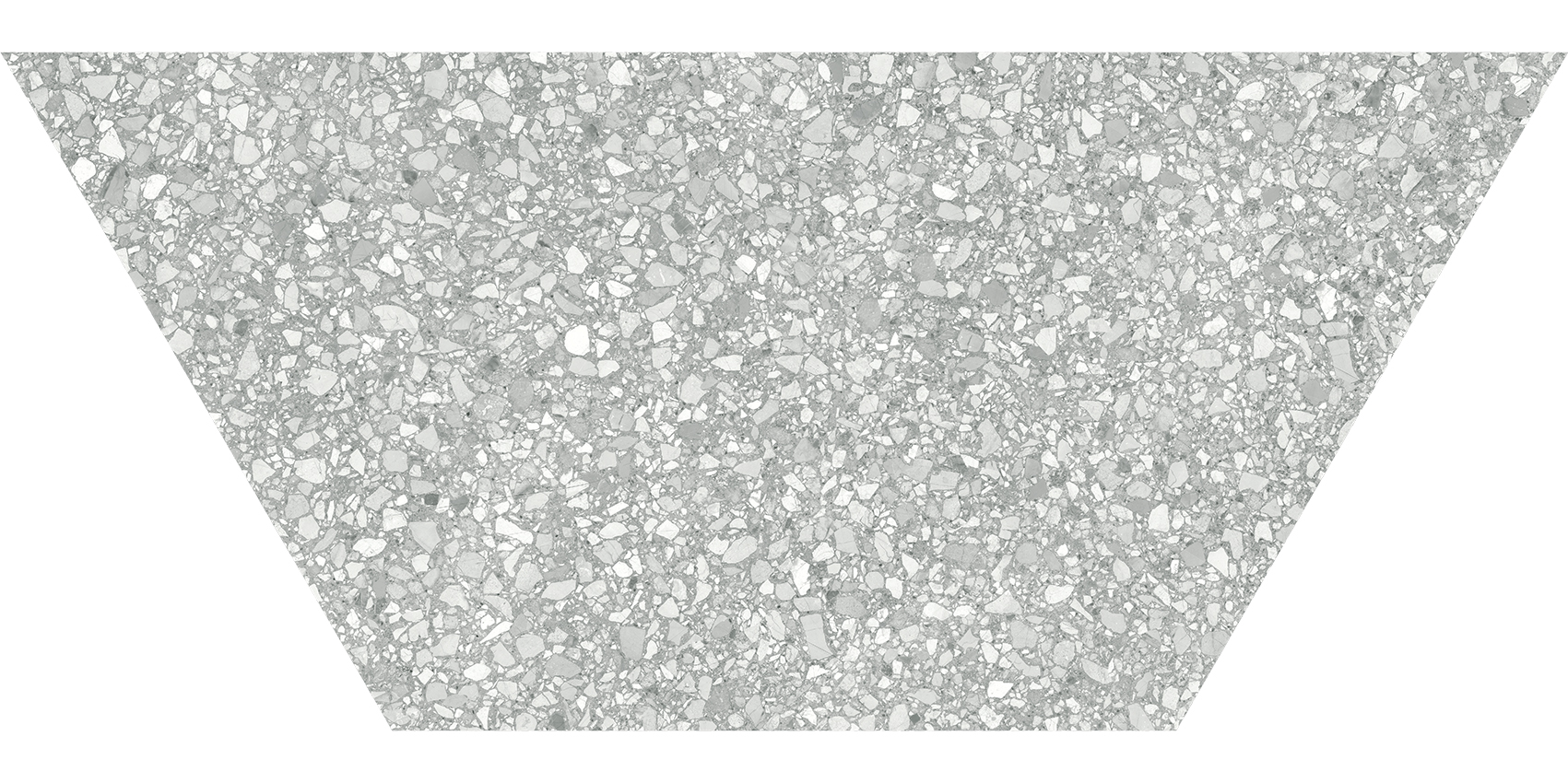 Station 10x24 Ash Half Hexagon | Classic Tile Imports