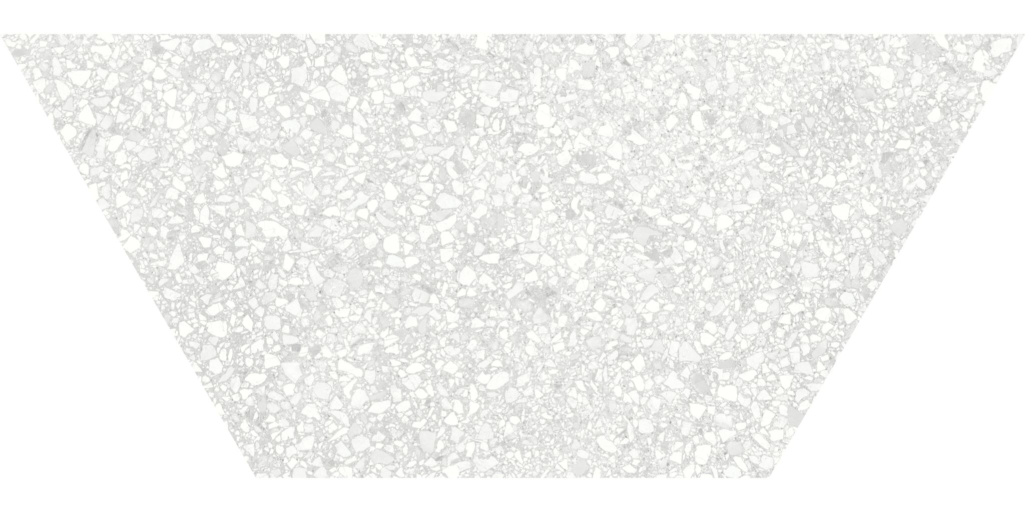 Station 10x24 Pearl Half Hexagon | Classic Tile Imports