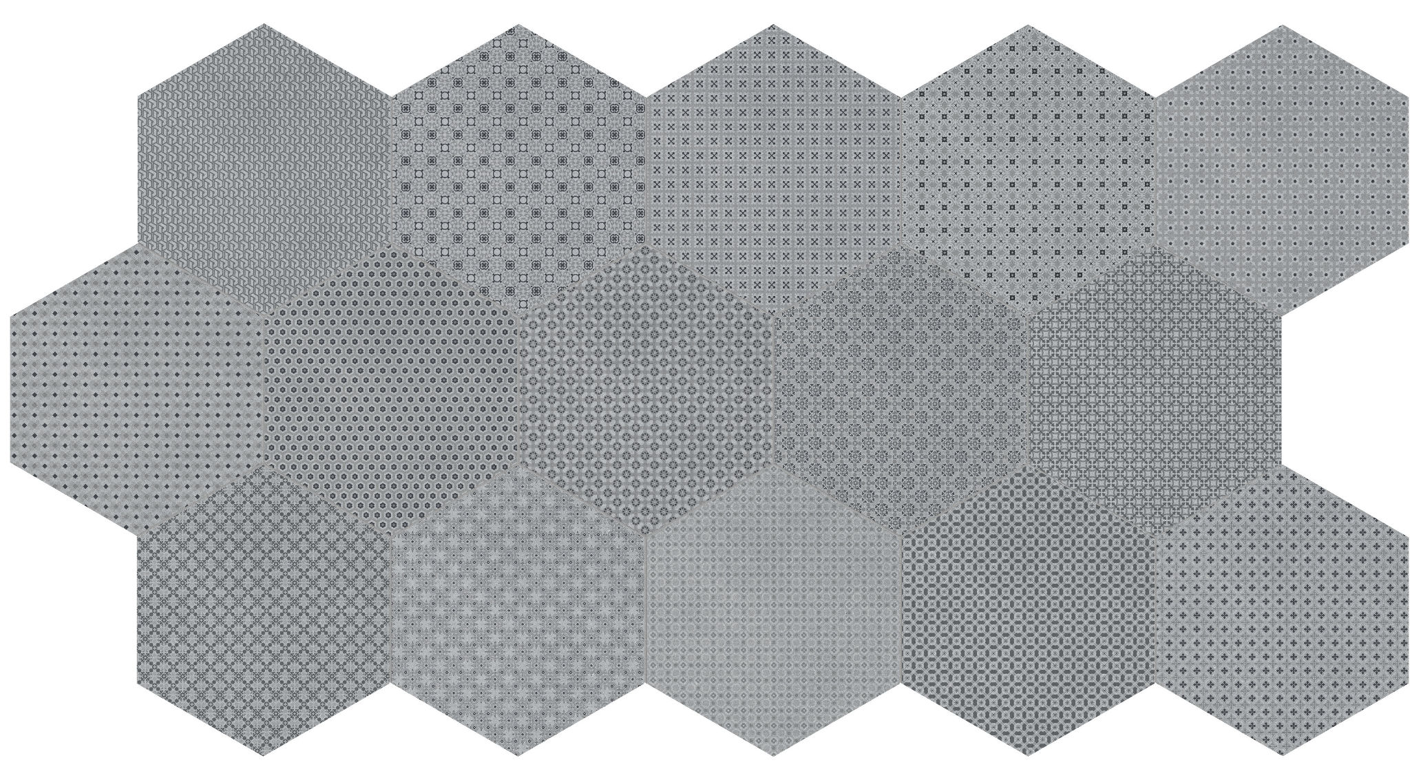 Tapestri 8.5 Cashmere Blend Hexagon | Classic Tile Imports