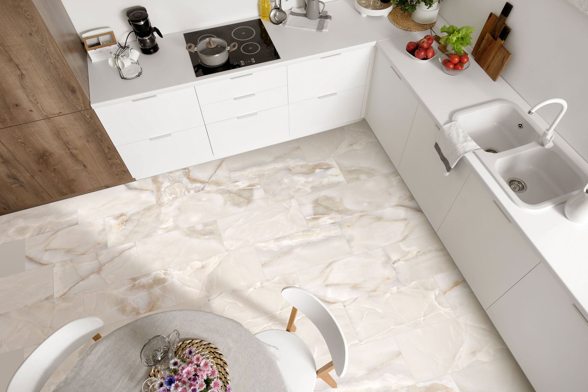 Romance Intrigue Ivory5 | Classic Tile Imports